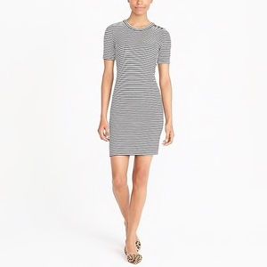J. Crew structured, striped knit dress | XS